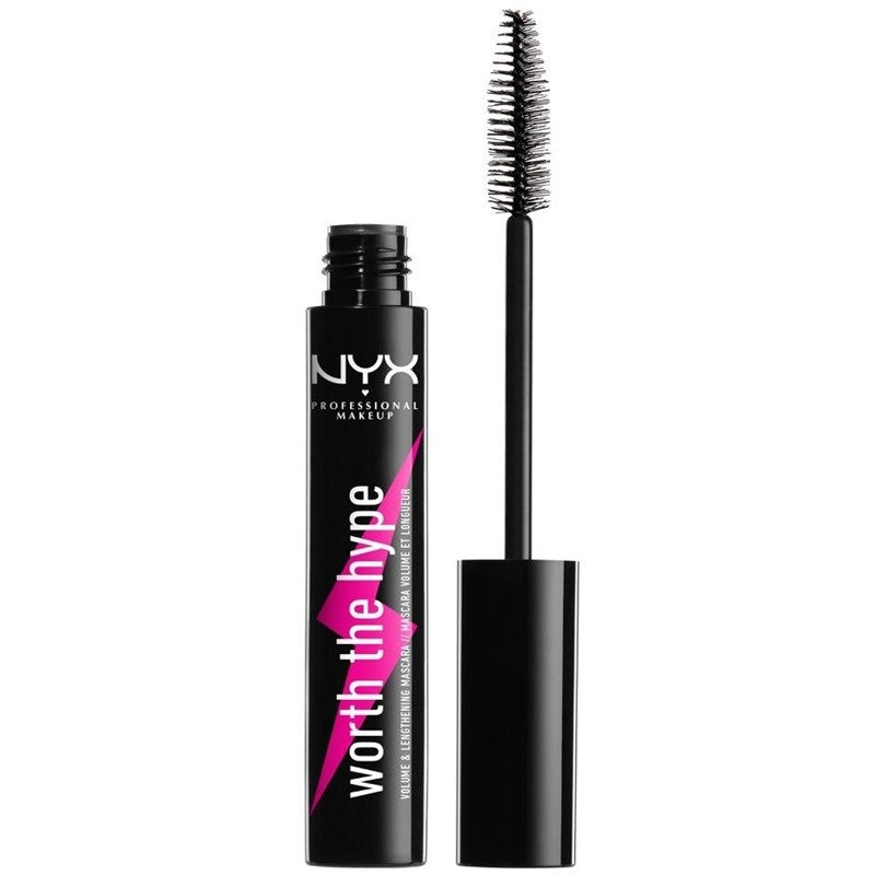 NYX PROF. MAKEUP Worth The Hype Volumizing & Lengthening Mascara Black/Noir