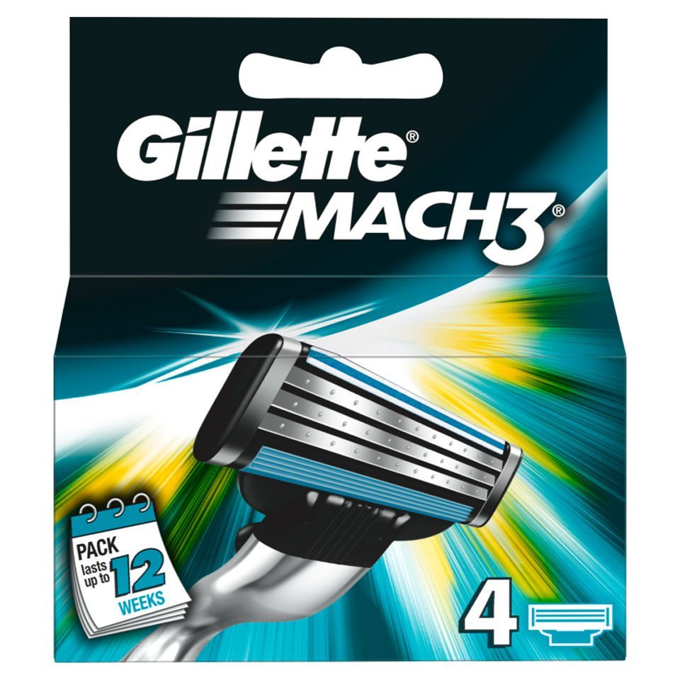 Gillette Mach3 4-pack