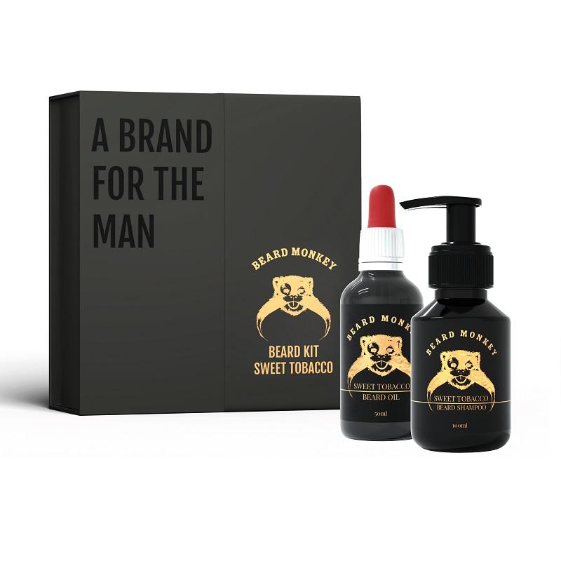 Giftset Beard Monkey Beard Kit Sweet Tobacco